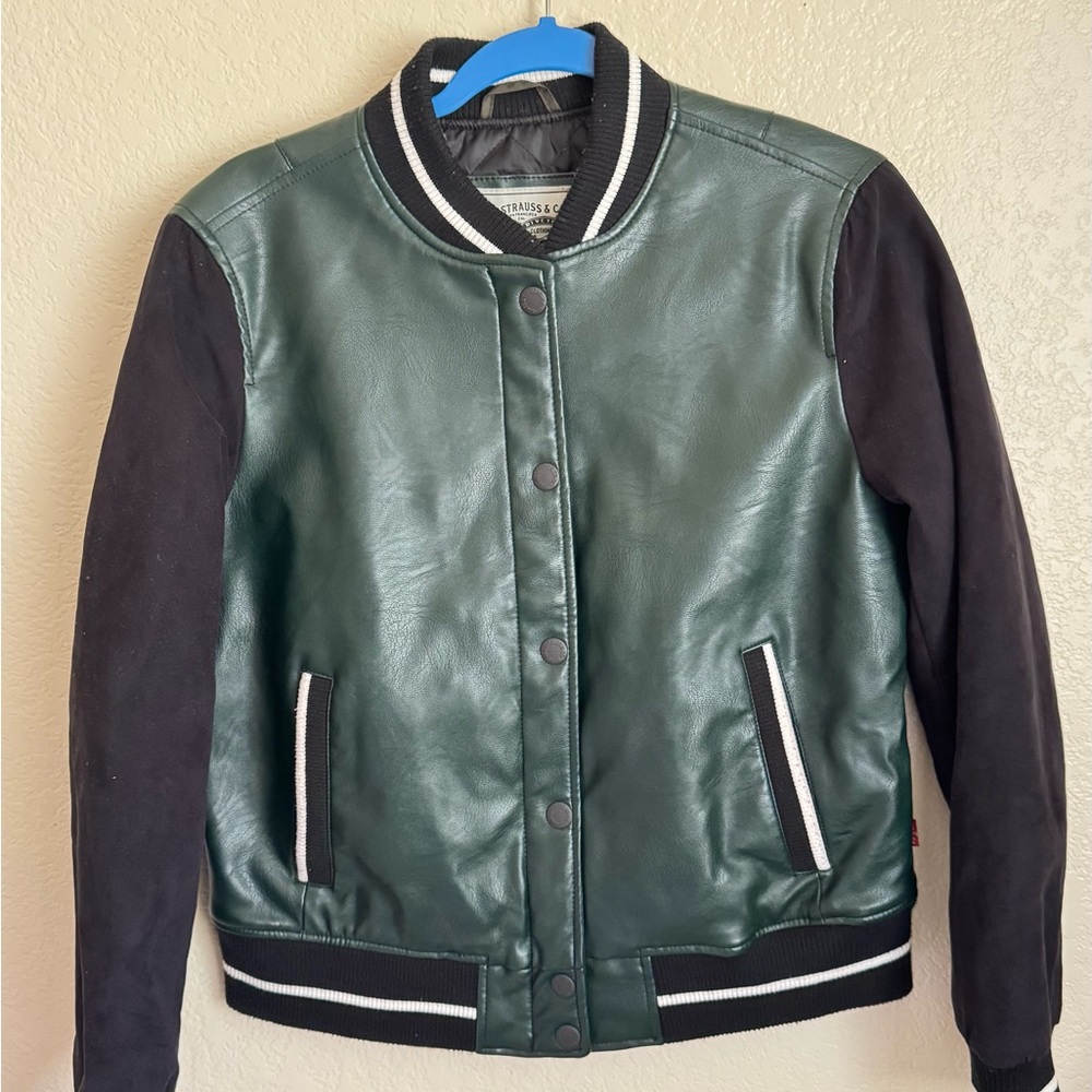 Levi's Green and Black Women's Jacket